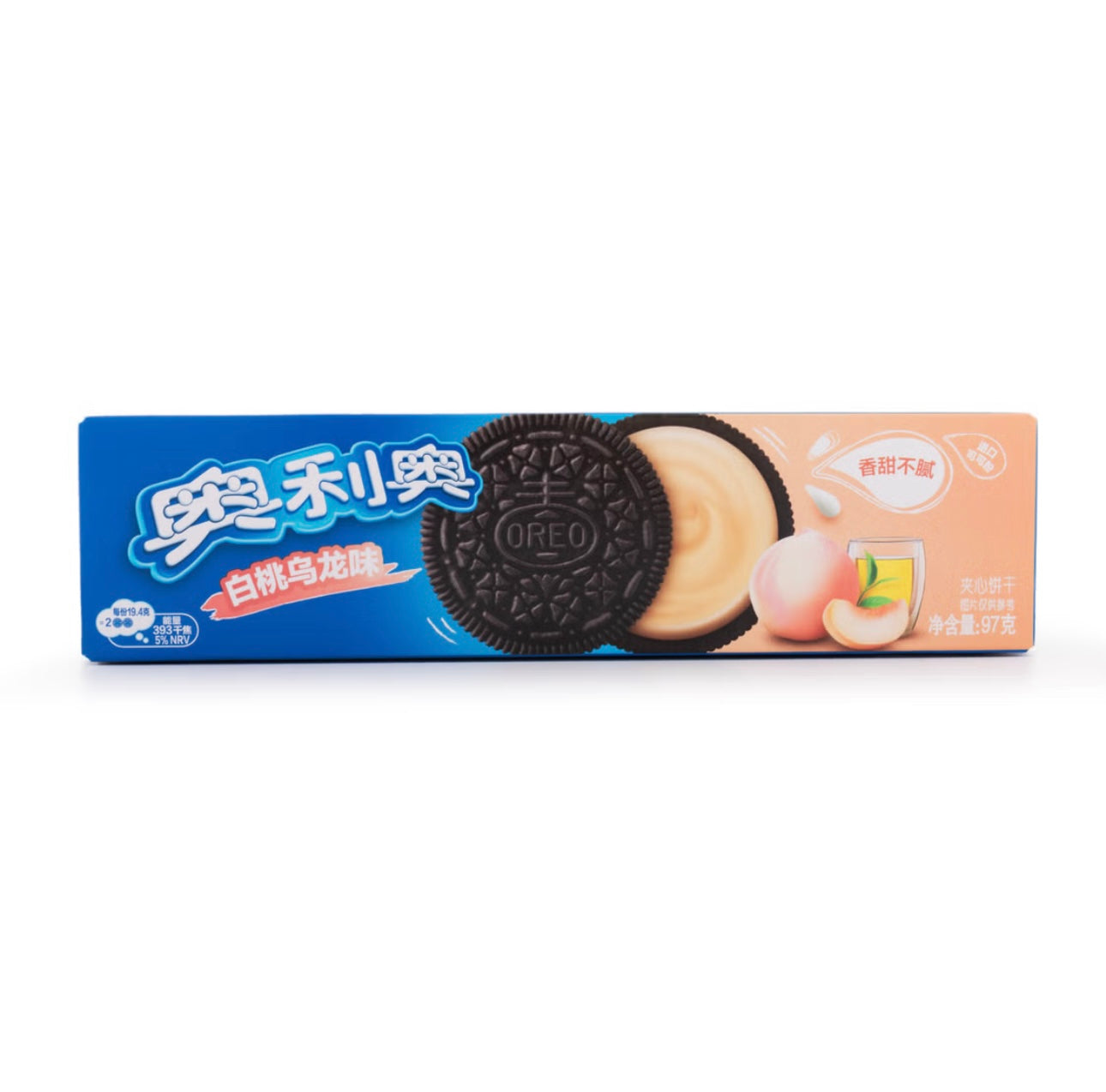 Oreo, White Peach Oolong Tea Flavor 97g