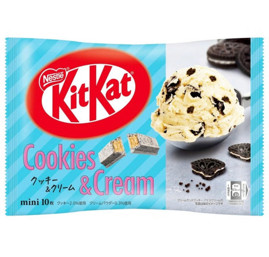 Kit Kat, Cookies & Cream Flavor 10pcs