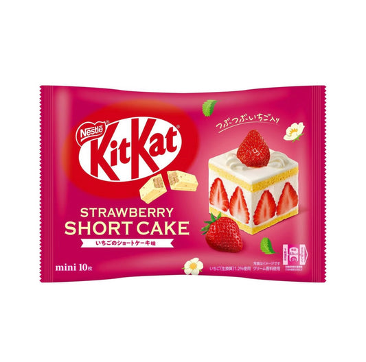 Kit Kat, Strawberry ShortCake Flavor 10pcs