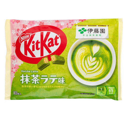 Kit Kat, Matcha Latte Flavor 10pcs