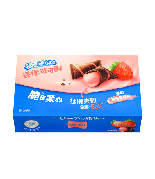 Oreo Mini Wafers, Strawberry Flavor 1.41 oz